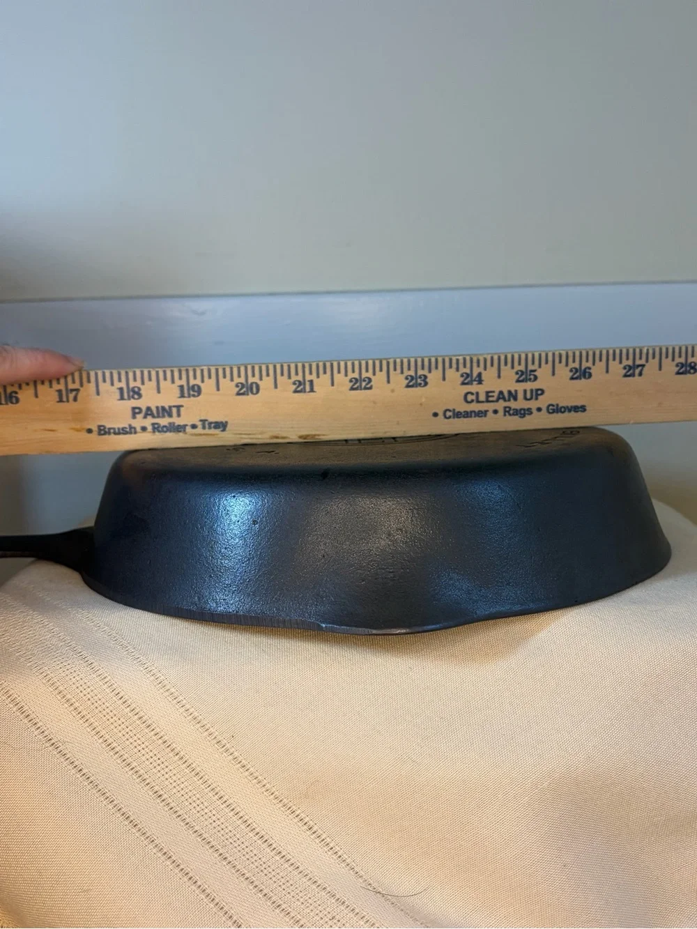 Griswold Erie PA Large Block Logo #8 Cast Iron Skillet 704 D Fully Restored
